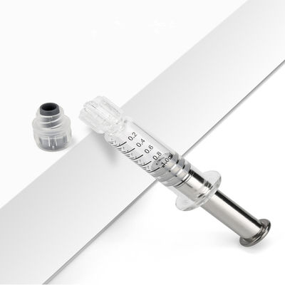 Standard Luer Lock CBD THC Syringe 1ml Glass Concentrate Syringe With Metal Plunger