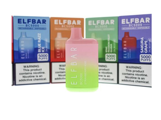 Elf Bar BC5000 Disposable Pod Disposable Vape Device Draw Activated Mechanism