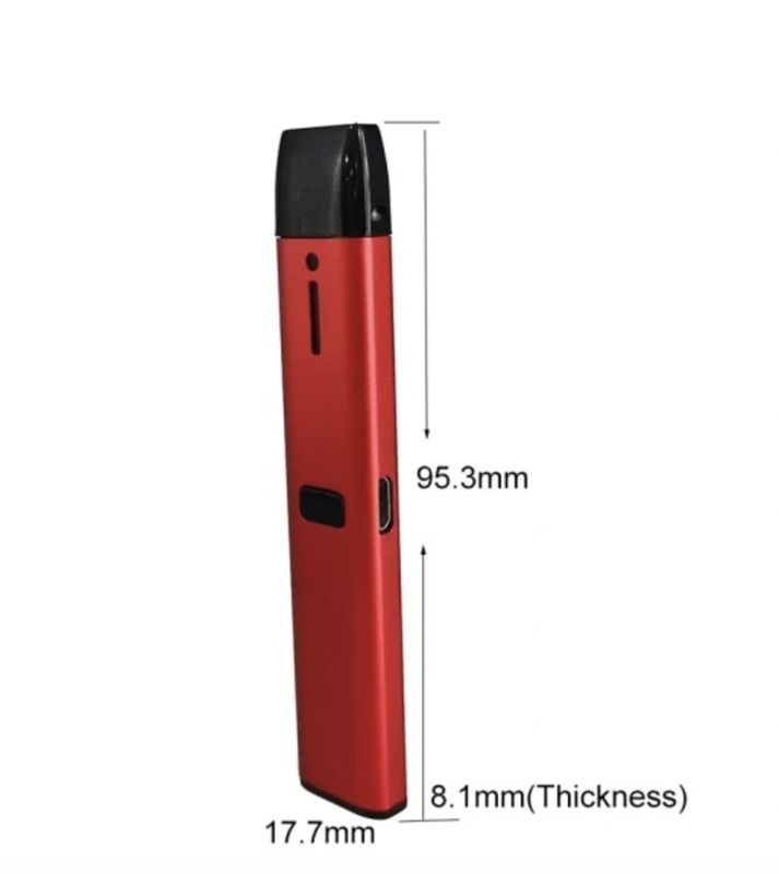 Chargeable 280mAh 1.0ml Pre Filled Pod Systems Delta 10 Thick Oil HHC
