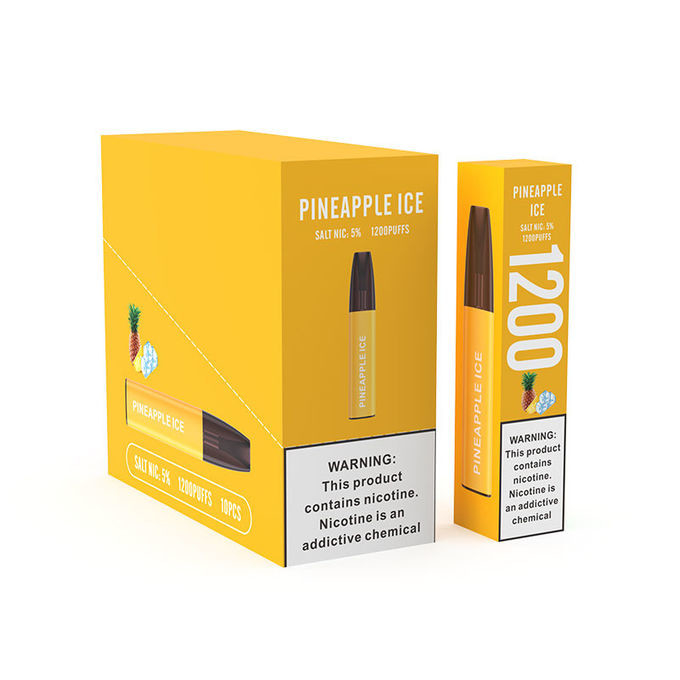 1200Puffs  Vape Disposable Full Flavors Electronic Cigarette E Liquid